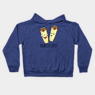 Burrito Bros Funny Burrito Brothers Kids Hoodie